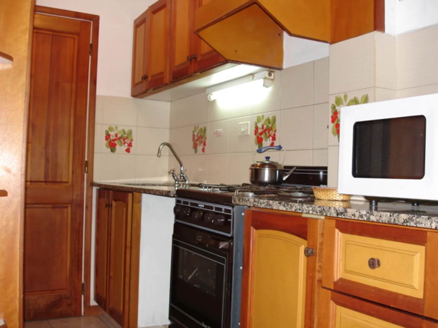 Cocina de apart de 1 dormitorio